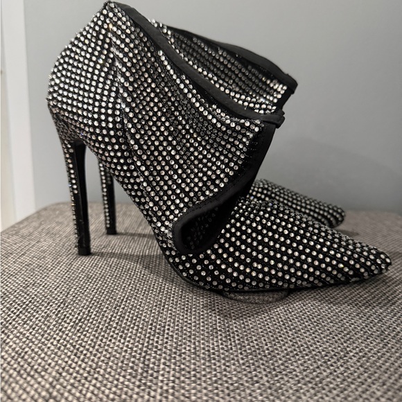 Azalea Wang Rhinestone Booties - Picture 4 of 7